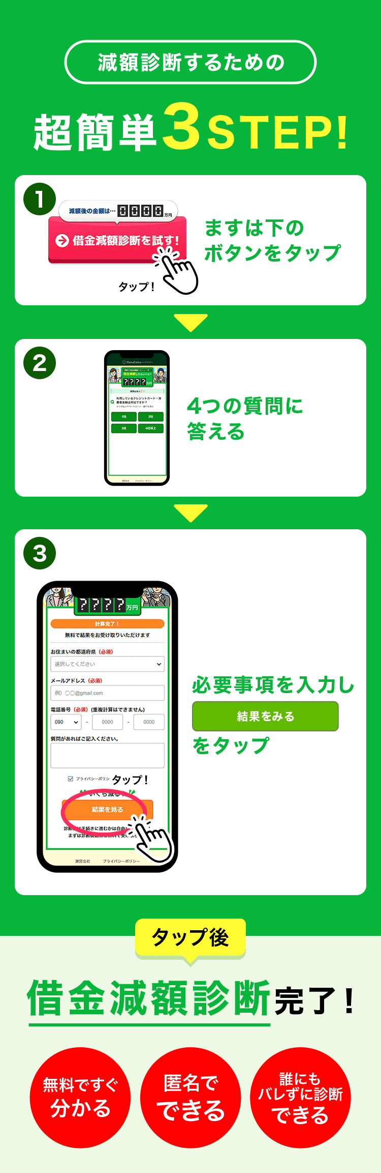 LINE無料診断を試す